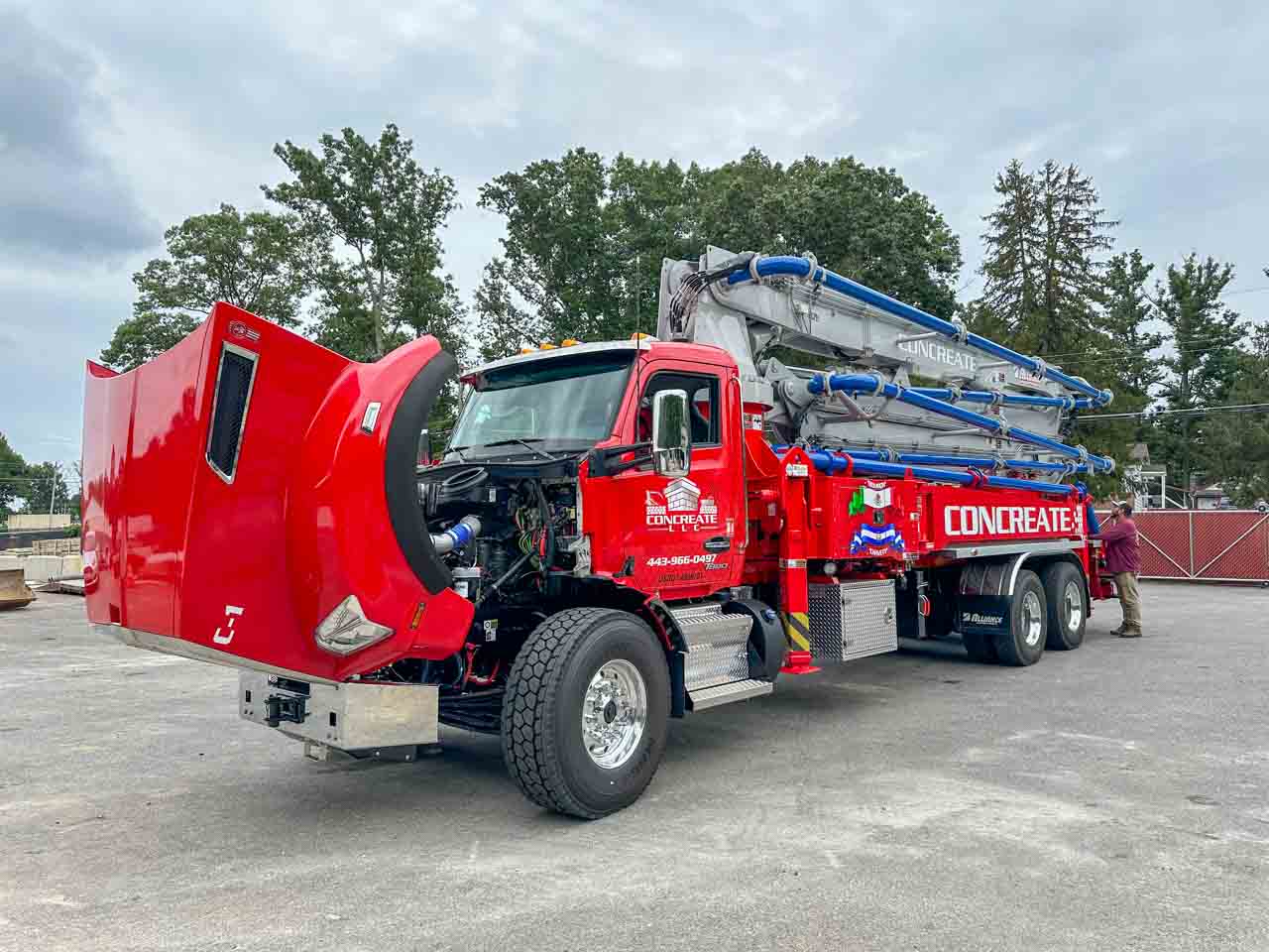 Concreate LLC Concrete Pump Truck